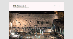 Desktop Screenshot of dig-aachen.de