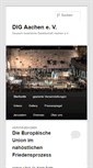 Mobile Screenshot of dig-aachen.de